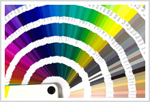 Image of a color swatch book
